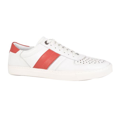 Tênis Casual Off White Vermelho