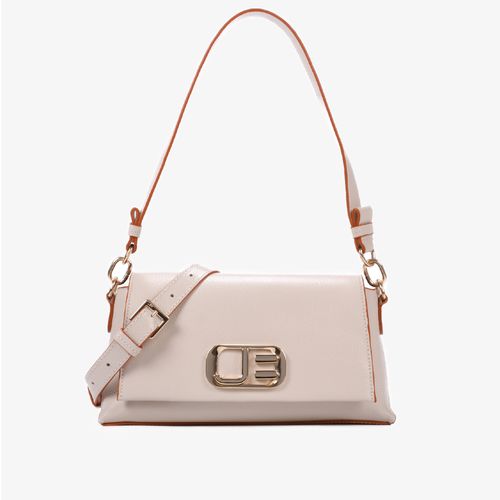 Bolsa Satchel Branco Blanc Couro