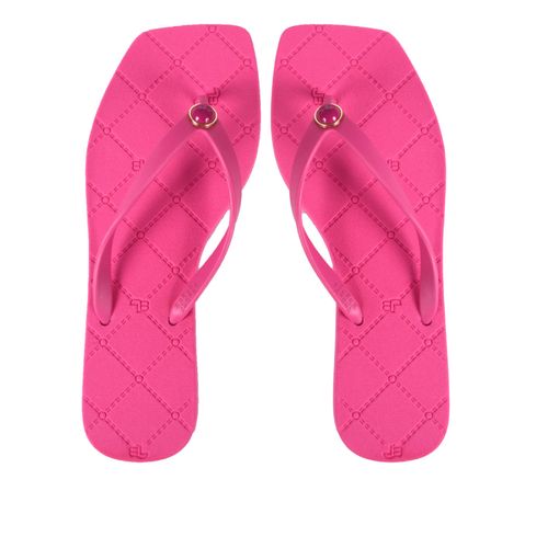 Flat Hot Pink Botão JB