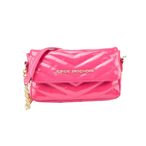 Clutch Magenta Matelassê Couro