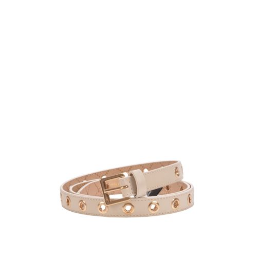 Cinto Quadril Off White Brulée Dourado Couro