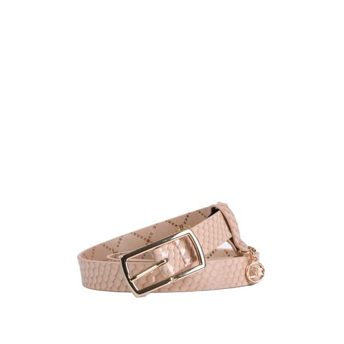 Cinto Nude Mandala Couro Texturizado