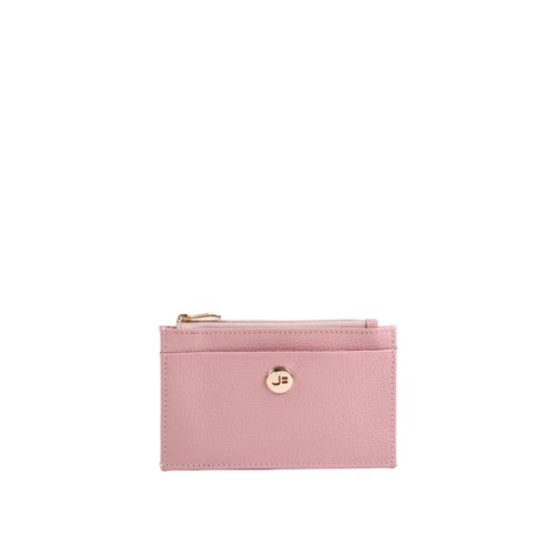 Carteira Rosa Dots Couro
