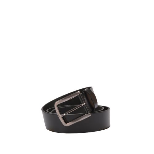 Cinto Masculino Preto Couro Liso