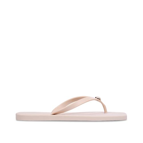 Flat Off White Brulée Botão Jb