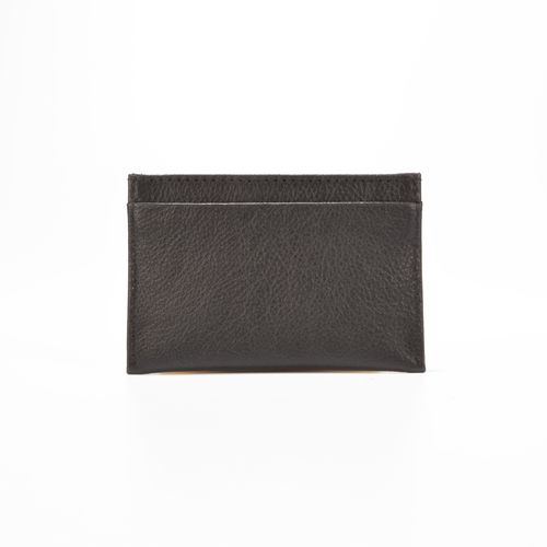 Porta Cartões Preto Masculino Couro