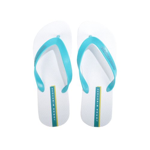 Flat Masculina Turquesa Branco V23