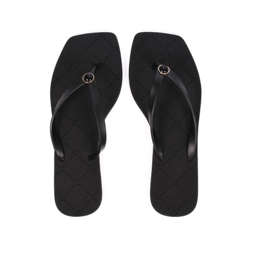 Flat Preto Botão JB