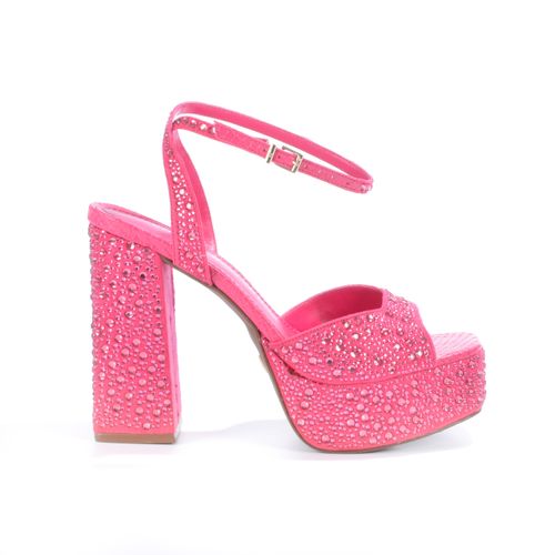 Sandália Meia Pata Pink Brilhos Hotfix V23
