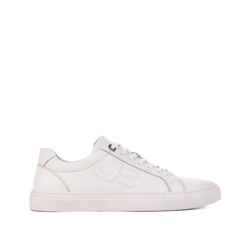 Tênis Masculino Branco Relevo JB Couro