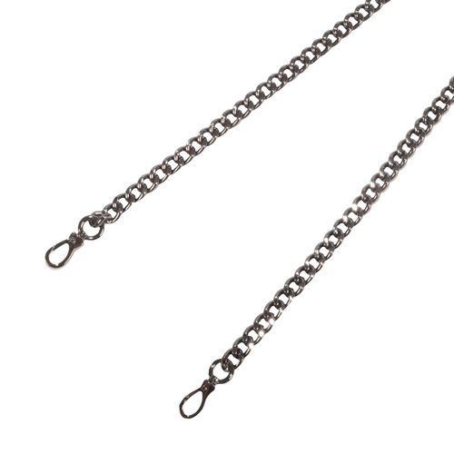 Alça De Bolsa Corrente Grafite