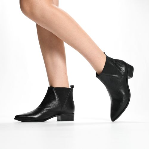 Bota Couro Floter Preto