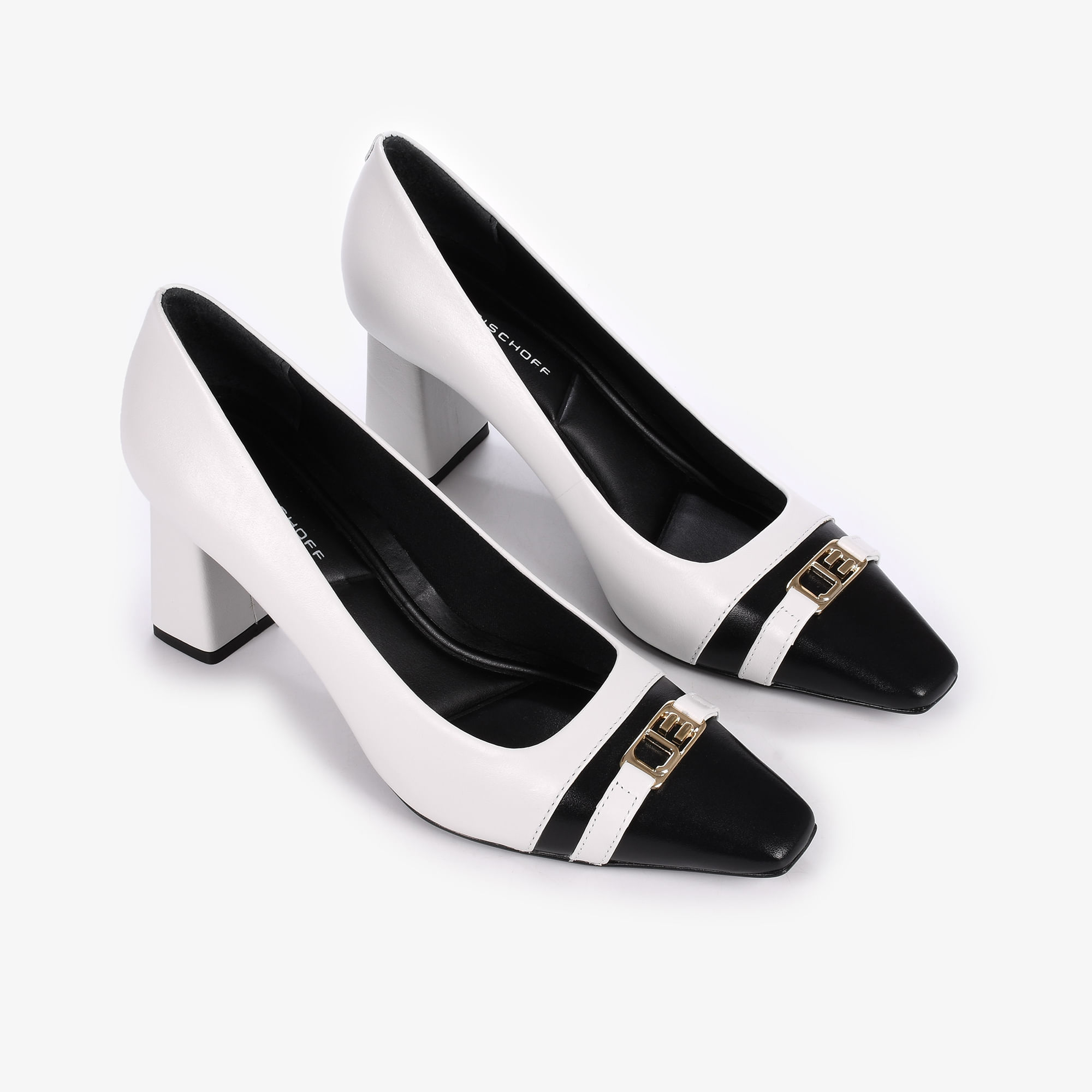 Scarpin jorge bischoff preto e branco orders