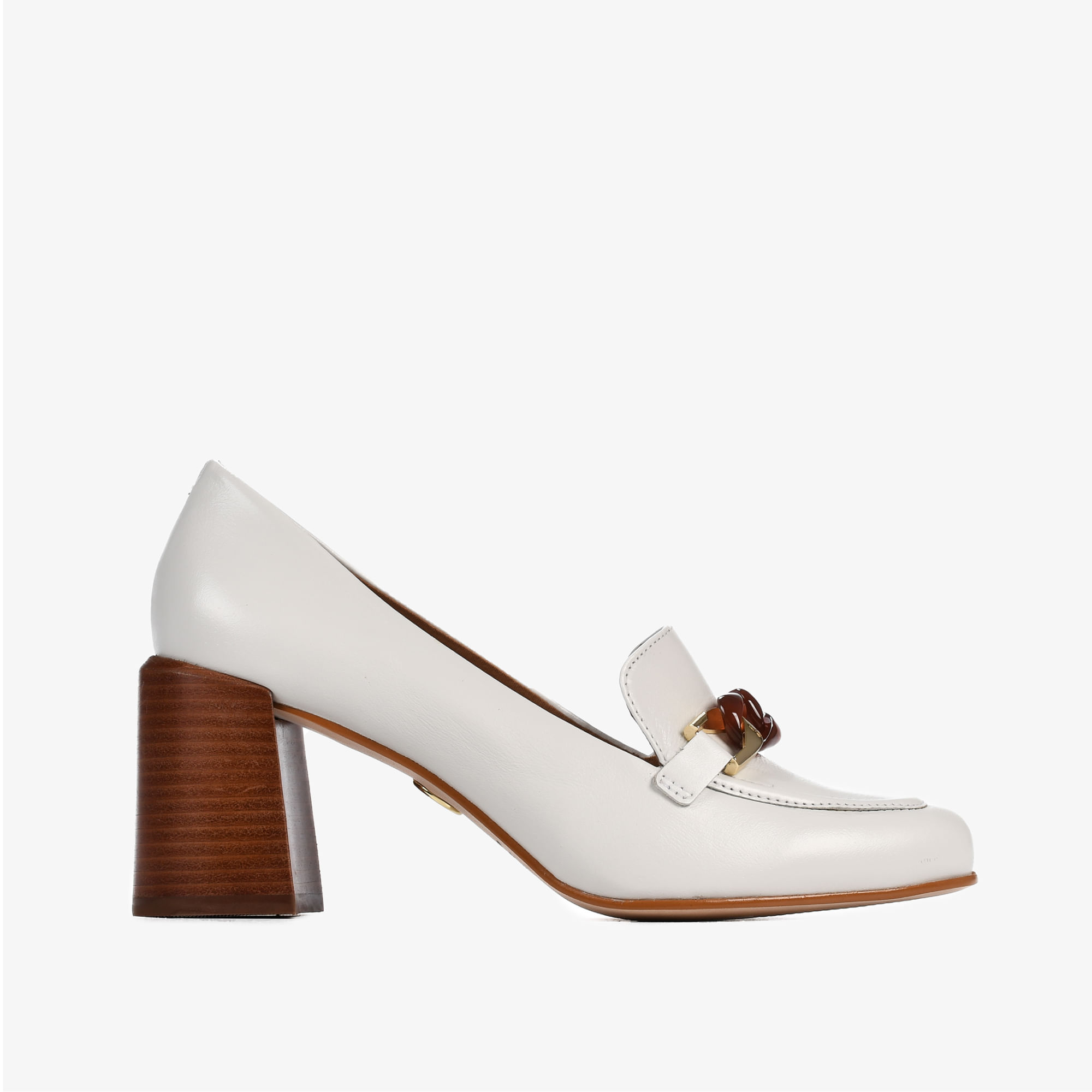 Scarpin Branco Sapato Jorge Bischoff Preto E Branco Scarpin Salto