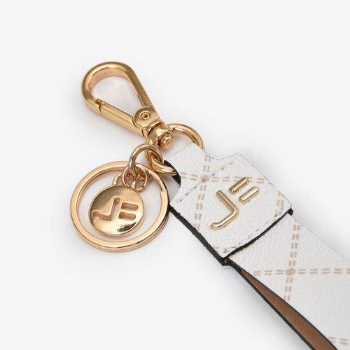 Bag Charm Porta Chaves Monograma Off White