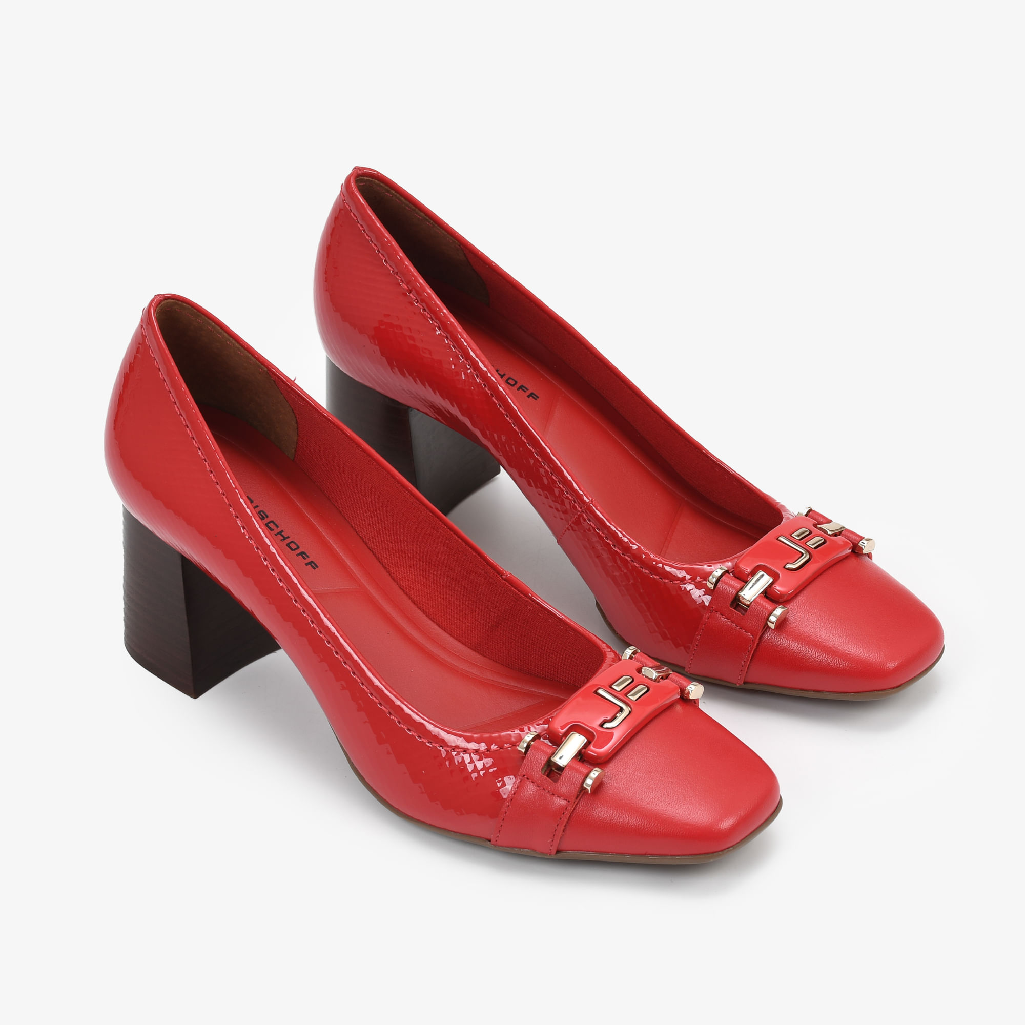 Jorge Bischoff Scarpin Vermelho 40 Scarpin Jorge Bischoff Sapato