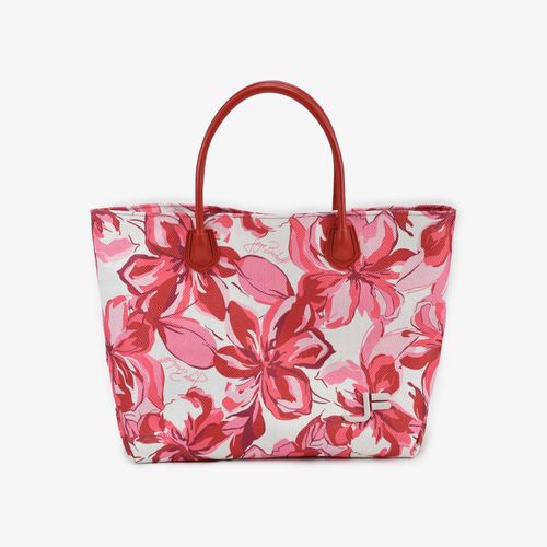 Bolsa Shopping Summer Flower Tecido