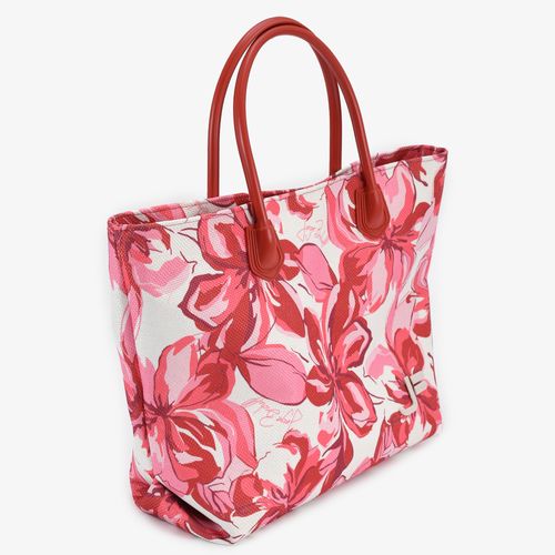 Bolsa Shopping Summer Flower Tecido