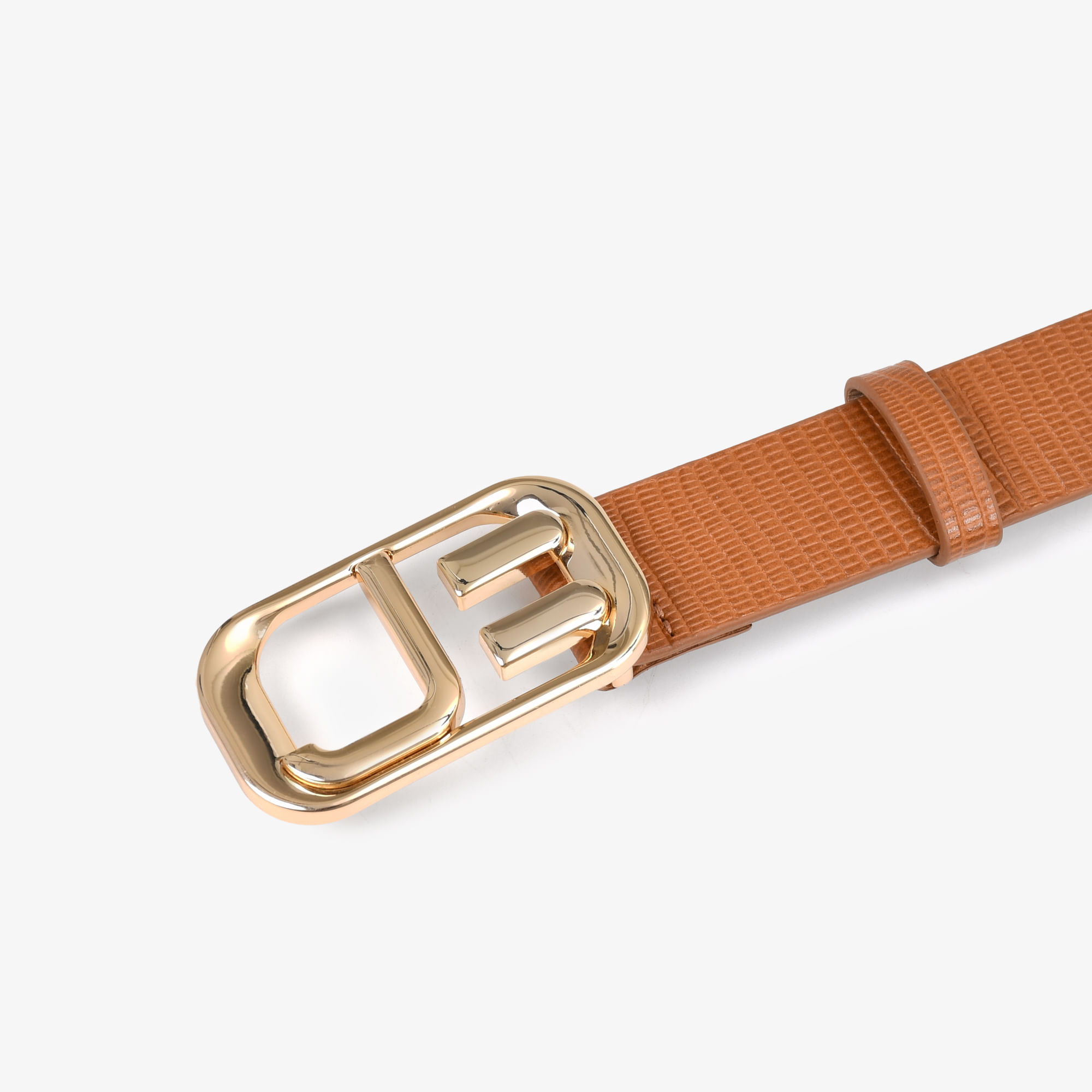 Cinto Caramelo Anis Mandala Jb Couro - Sapatos, Bolsas, Acessórios