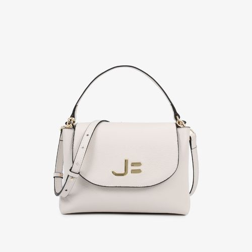 Bolsa Transversal Branco Blanc Couro
