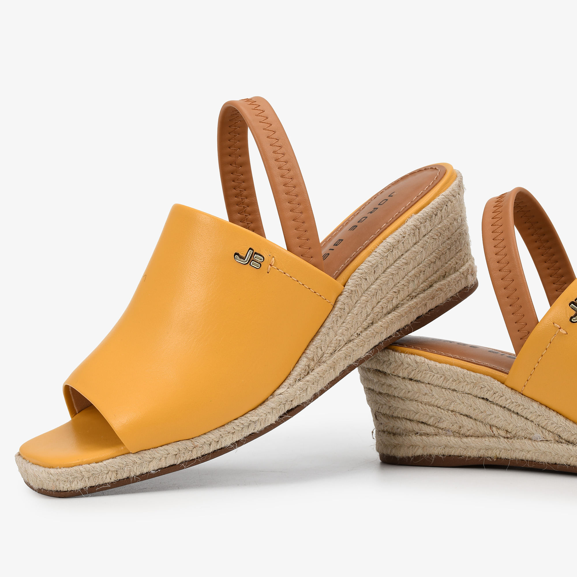 Sandália Anabela Sandalia Amarela Jorge Bischoff Sandália Anabela