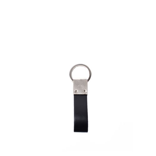 Chaveiro Preto Couro