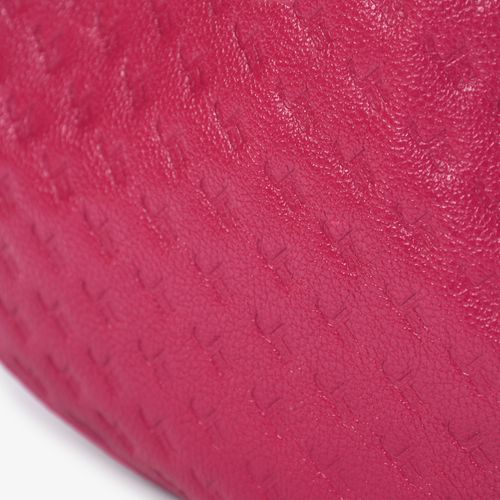 Bolsa Hobo Rosa Frequência Alça Mista Couro