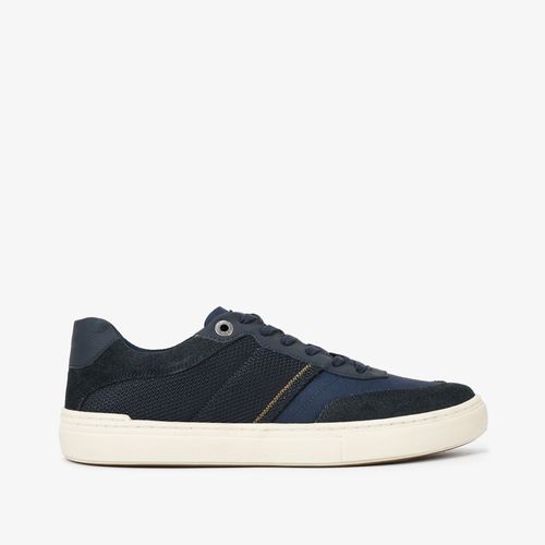 Tênis Masculino Casual Azul Marinho Tecido