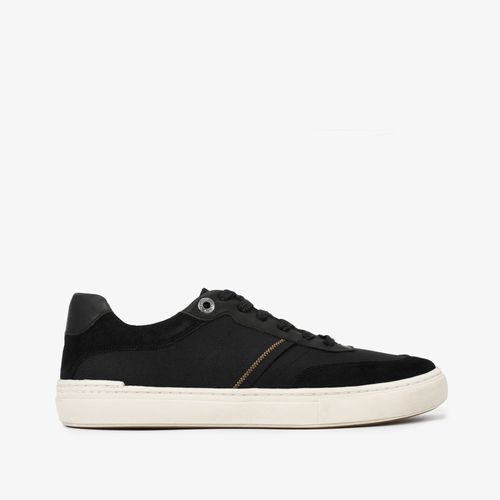 Tênis Masculino Casual Preto Tecido