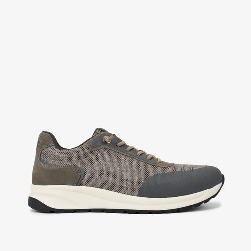 Tênis Masculino Jogger Cinza Tecido
