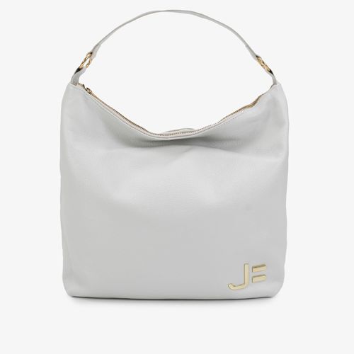 Bolsa Hobo Branco Blanc Grande Couro