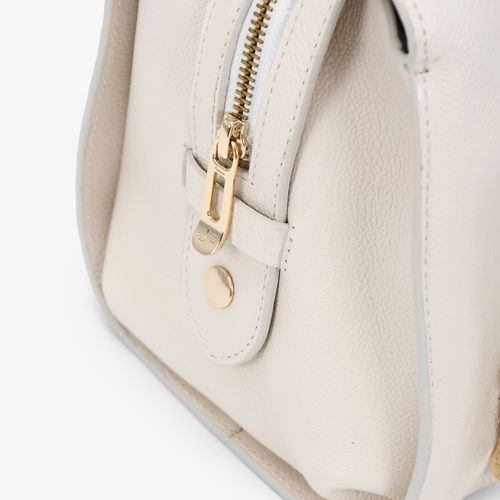 Bolsa Tote Grande Branco Couro
