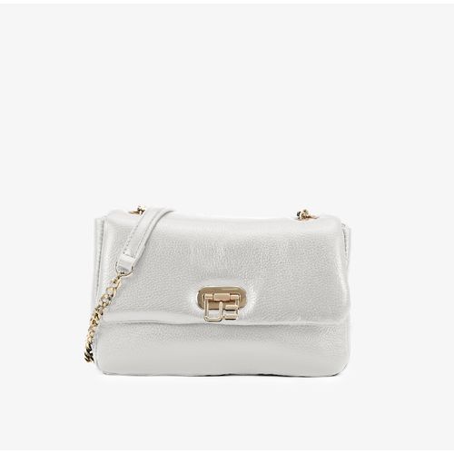 Bolsa Transversal Branco Blanc Couro