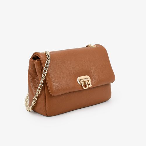 Bolsa Transversal Caramelo Anis Couro