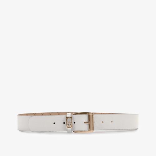 Cinto Branco  Blanc Couro