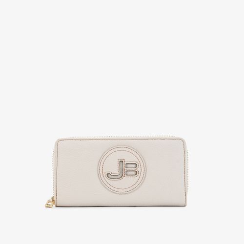Carteira Slim Branco Couro