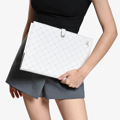 Porta Bloco Off White Monograma JB