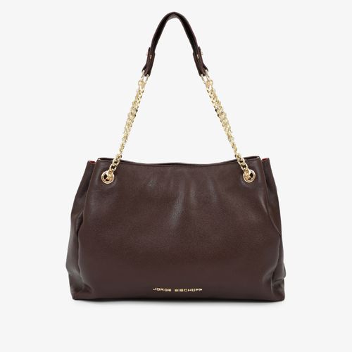 Bolsa De Ombro Marrom Florença Couro