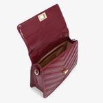 Bolsa De Ombro Vinho Dark Cherry Couro - Sapatos, Bolsas Bolsa De Ombro Vinho Dark Cherry Couro - Sapatos, Bolsas