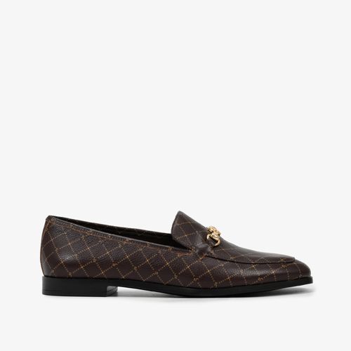 Loafer Marrom Florença Monograma JB