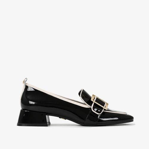 Loafer Preto Verniz Couro