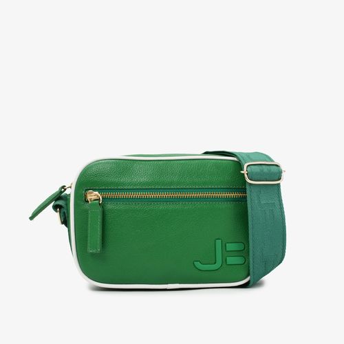 Bolsa Transversal Verde Hortelã Couro