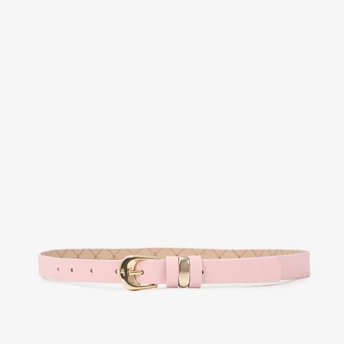 Cinto Rosa Couro