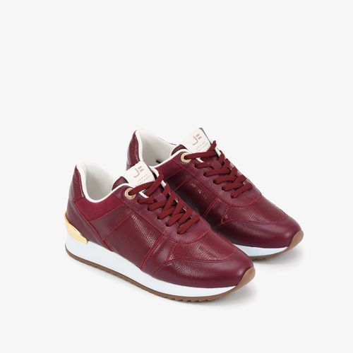 Tênis Vinho Dark Cherry Couro Camurça