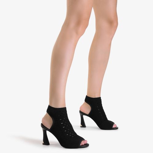 Sandália Preto Knit