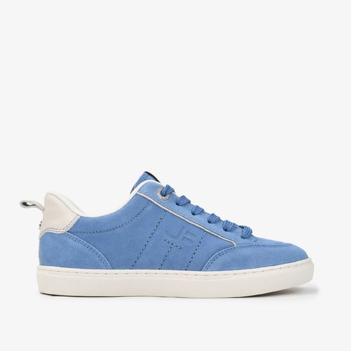 Tênis Azul Malta Camurça Couro