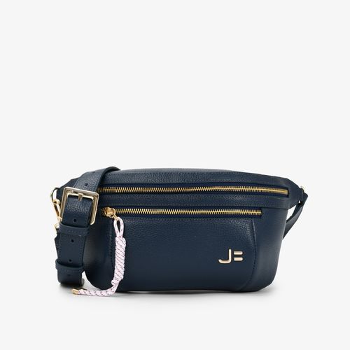 Belt Bag Azul Montana Couro