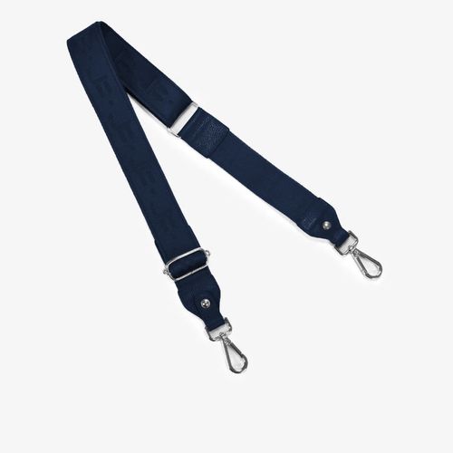 Alça De Bolsa Azul Lunar Couro