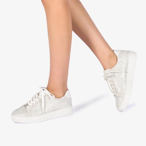 Tênis Branco Off White Hotfix Couro Carmuça