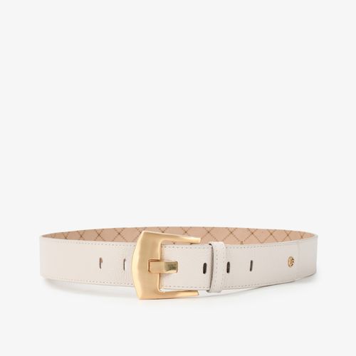 Cinto Branco Blanc Couro